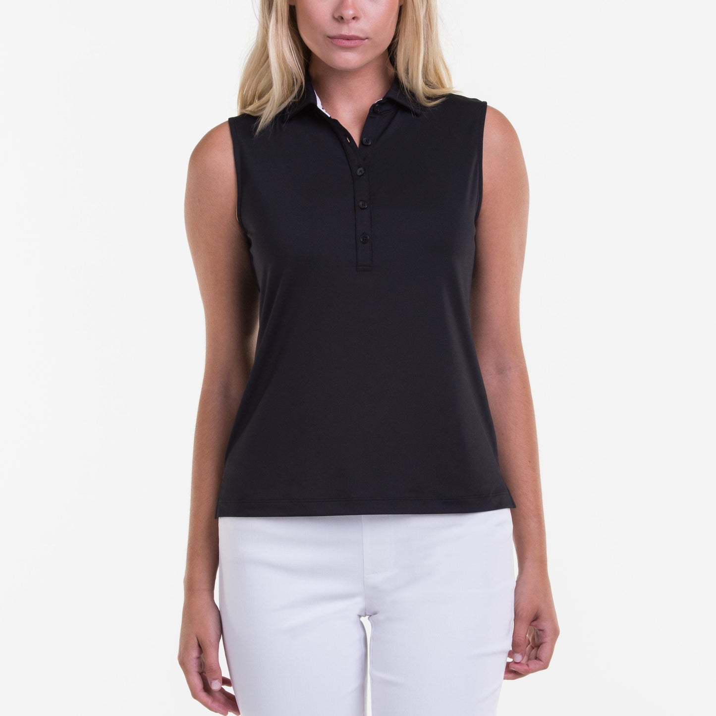Sleeveless Charlotte Jersey Polo