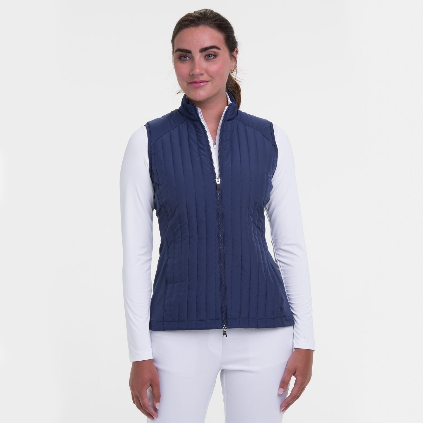 VERTICAL QUILTED VEST