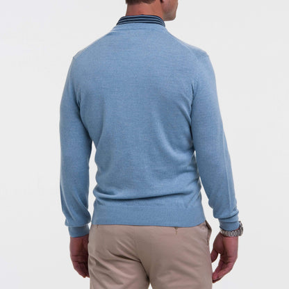 Baruffa Merino Classic V-neck Sweater