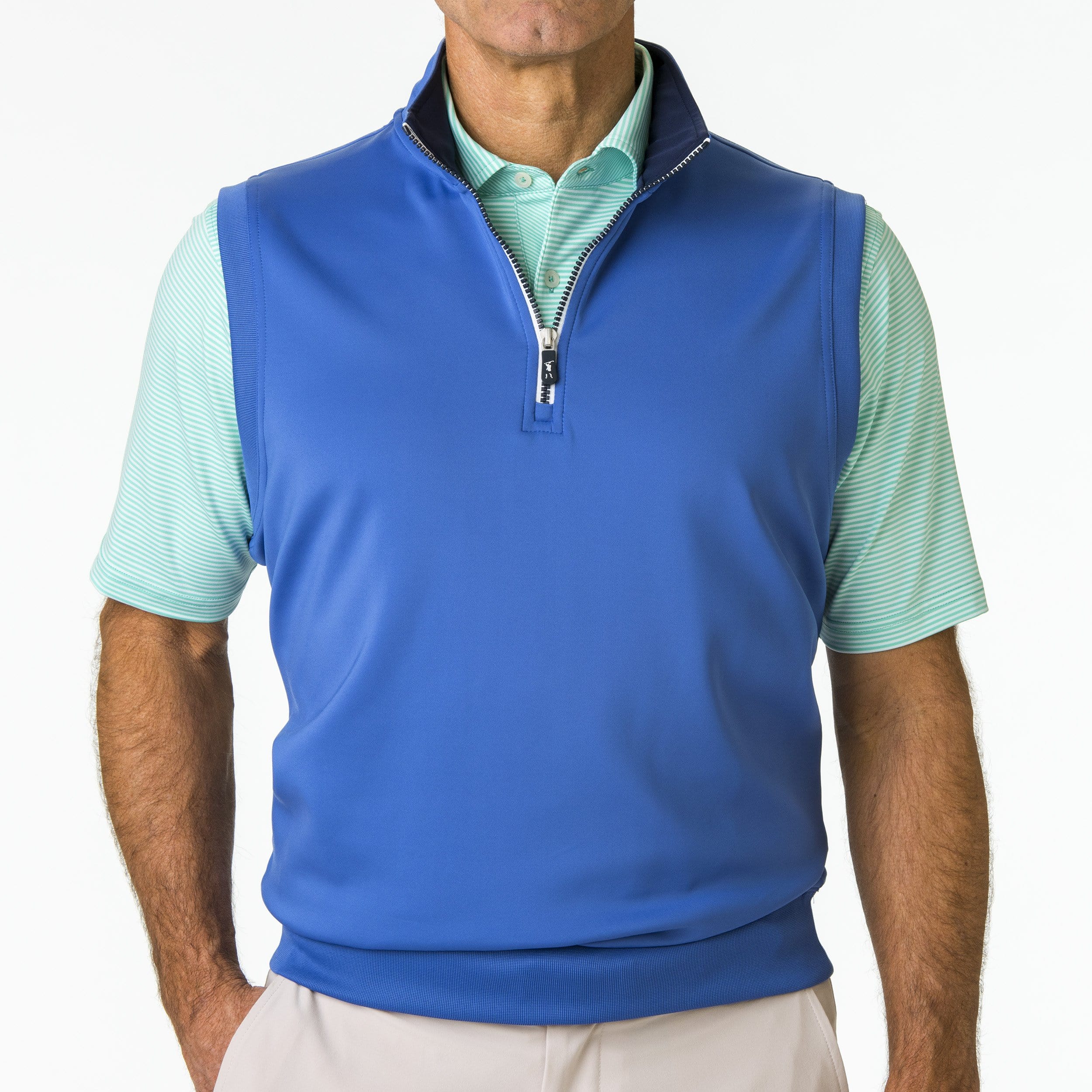 Quarter zip clearance golf vest