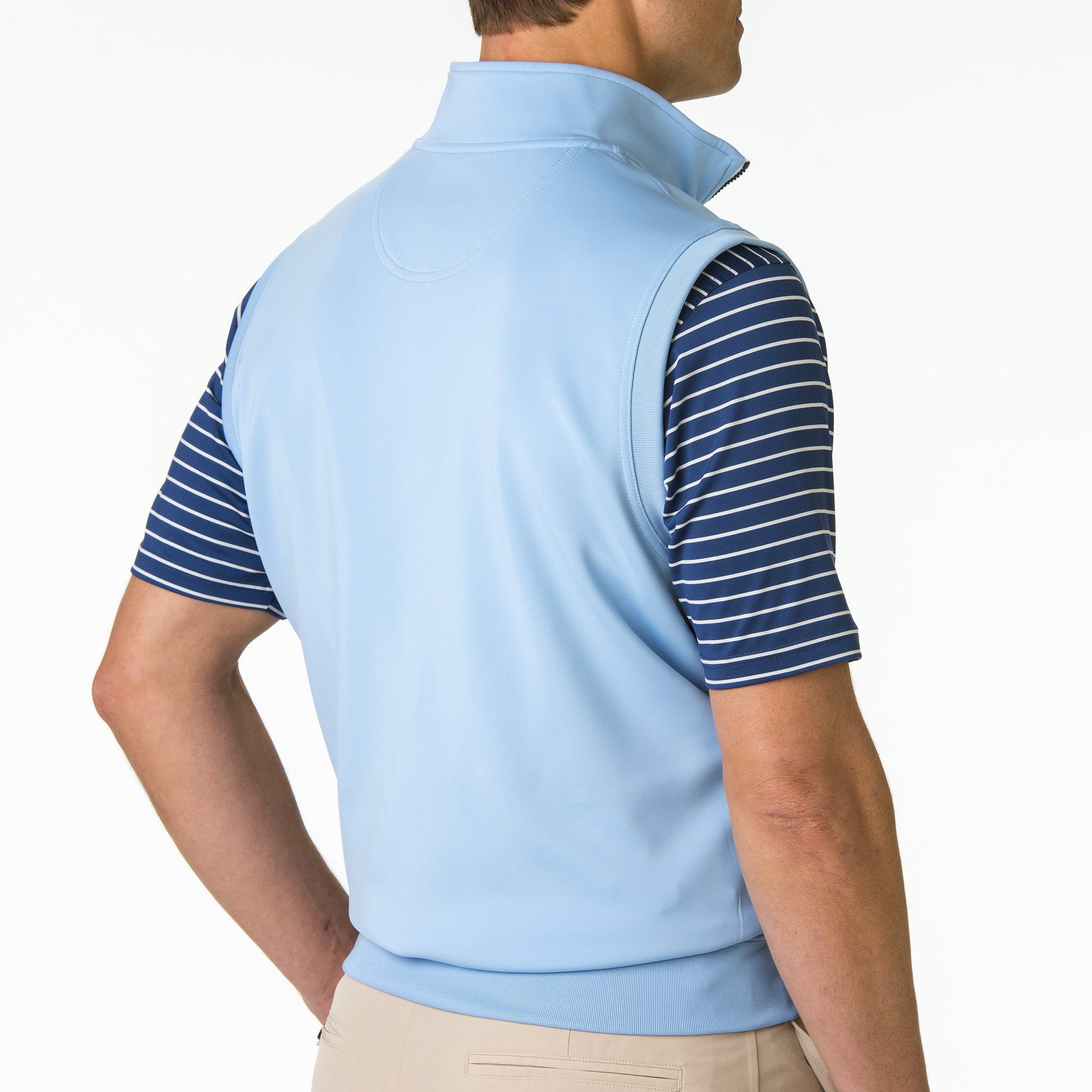 Quarter zip hot sale golf vest